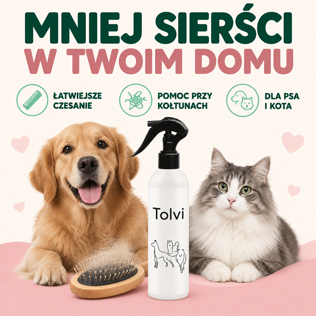 Spray do rozczesywania sierści dla psa i kota 250ml