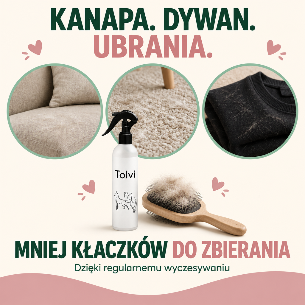 Spray do rozczesywania sierści dla psa i kota 250ml